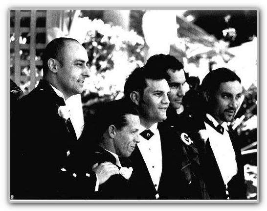 DJ-&Groomsmen-at-his-weddin